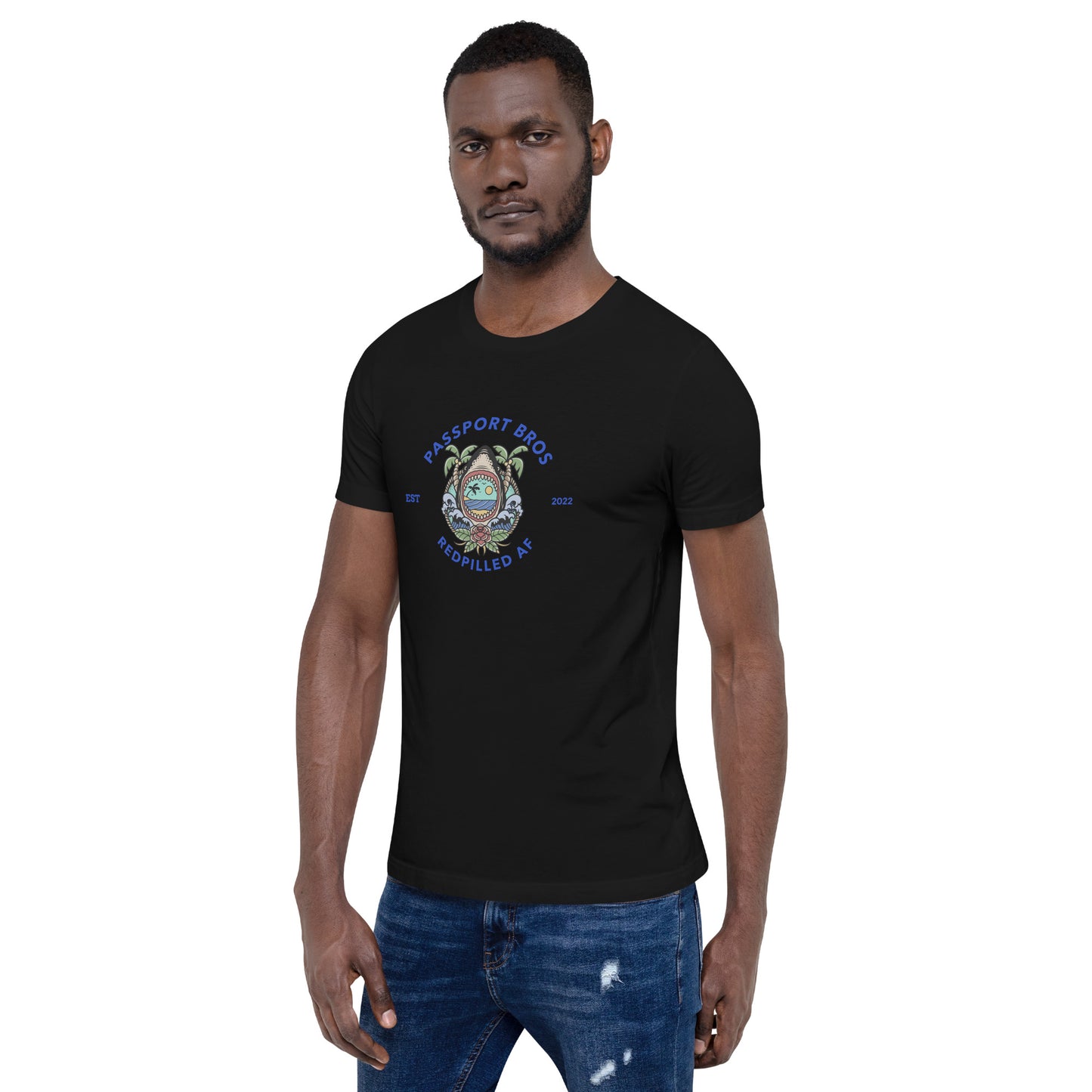 Passport Bros Shark t-shirt