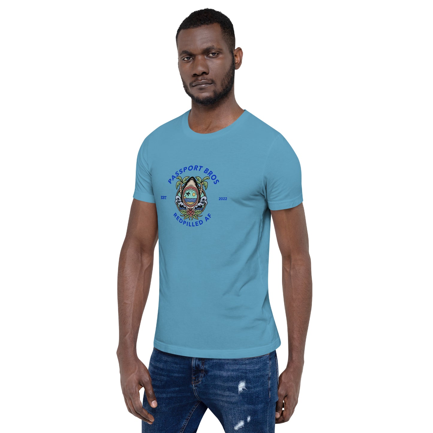 Passport Bros Shark t-shirt