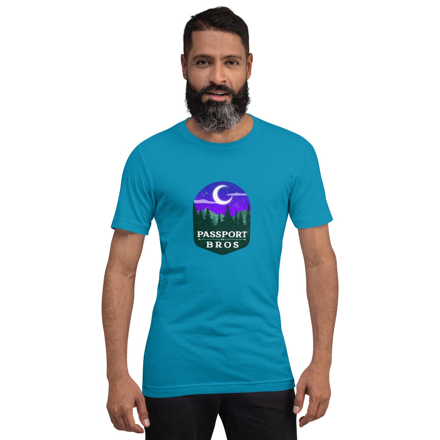 Mountain Midnight Passport Bros T-shirt