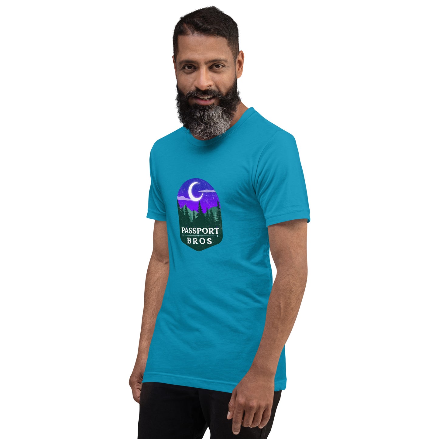 Mountain Midnight Passport Bros T-shirt