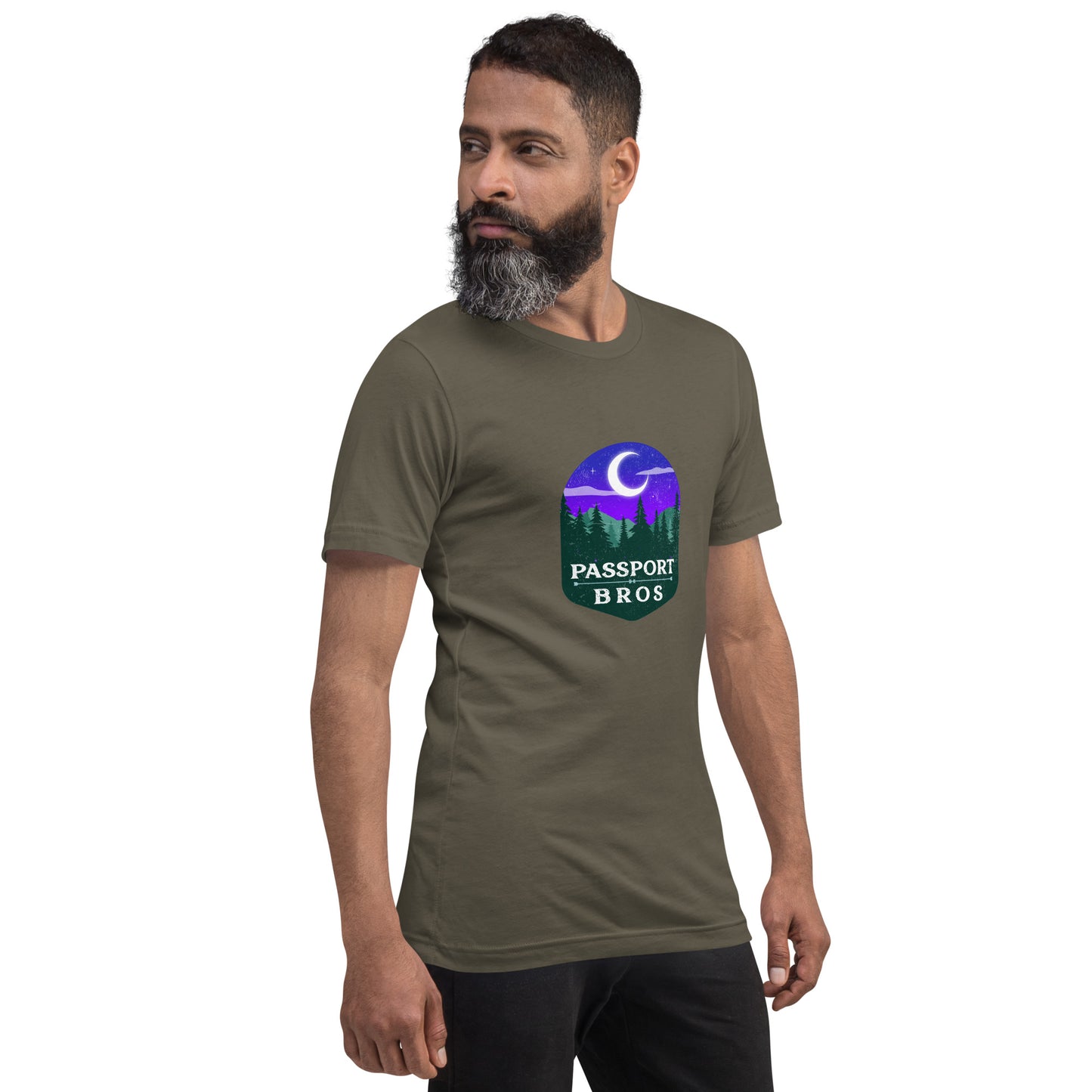 Mountain Midnight Passport Bros T-shirt