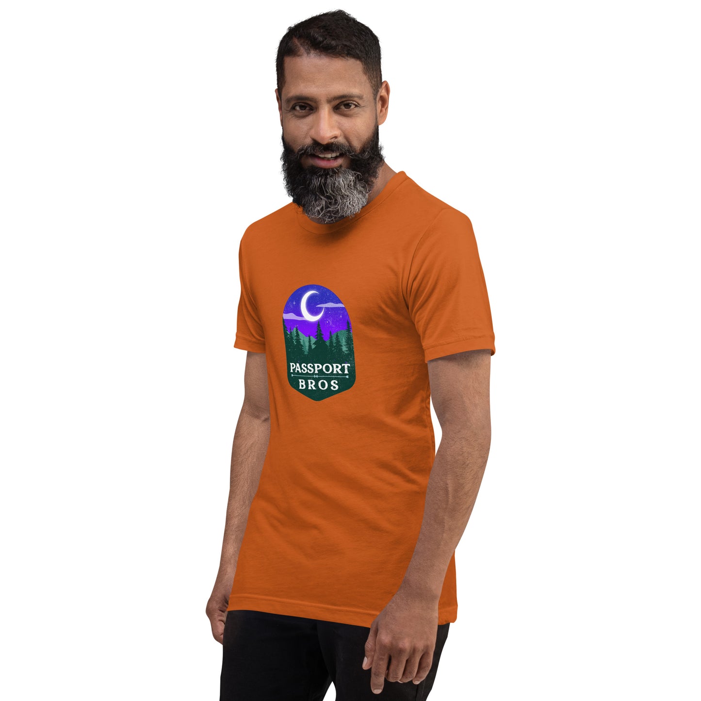 Mountain Midnight Passport Bros T-shirt