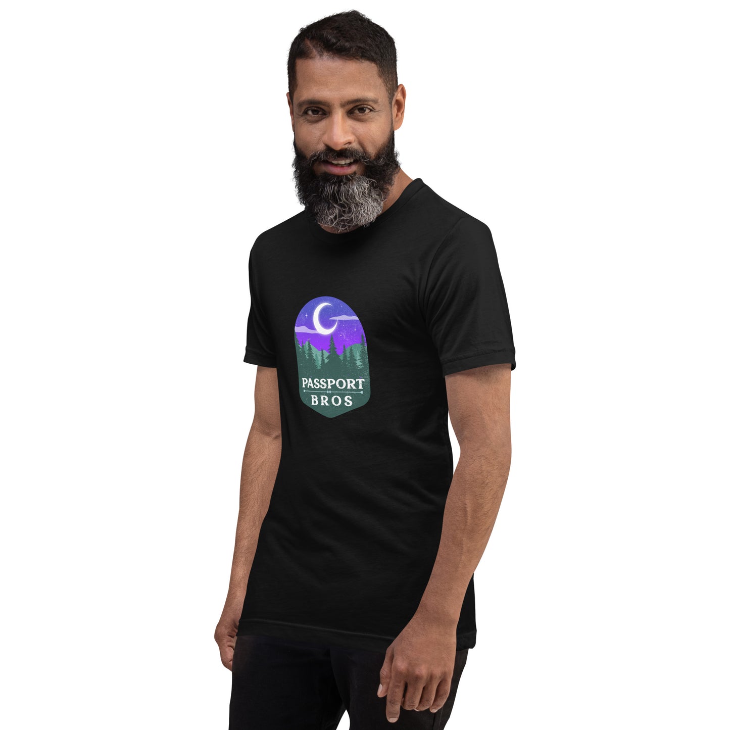 Mountain Midnight Passport Bros T-shirt