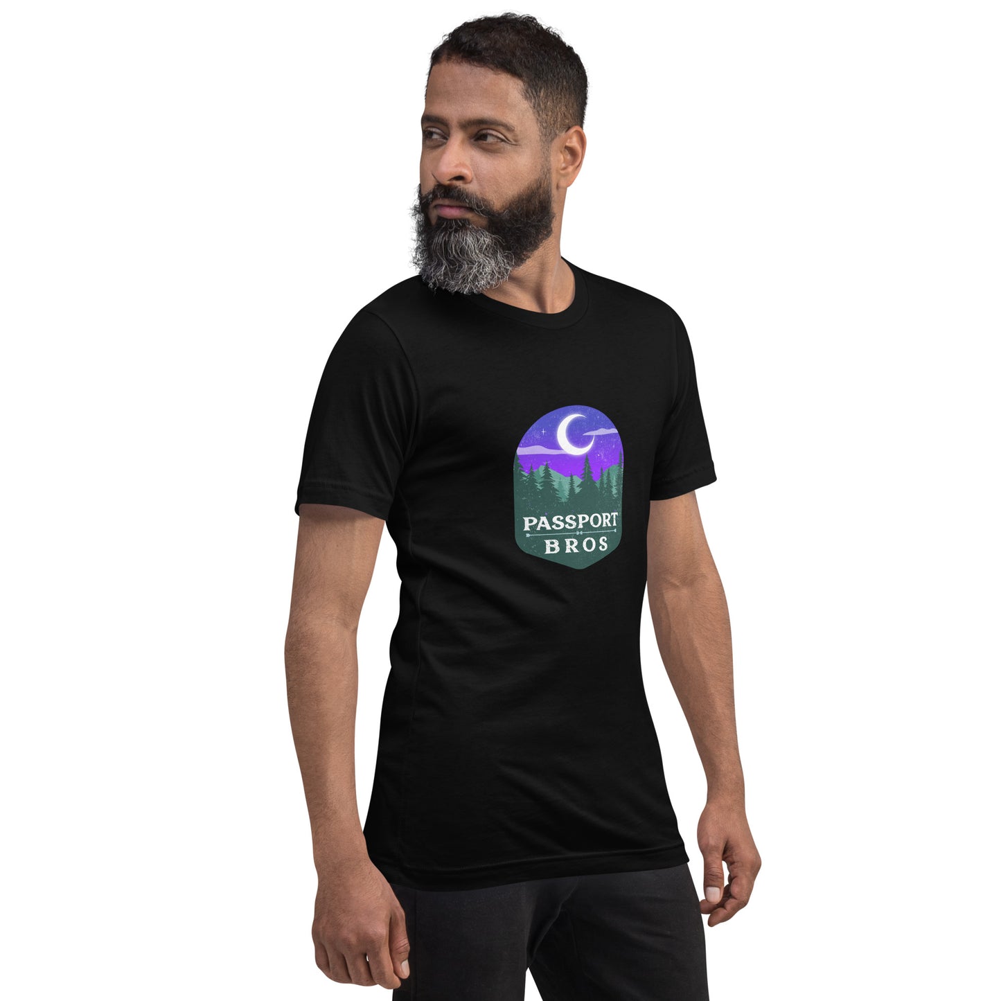 Mountain Midnight Passport Bros T-shirt