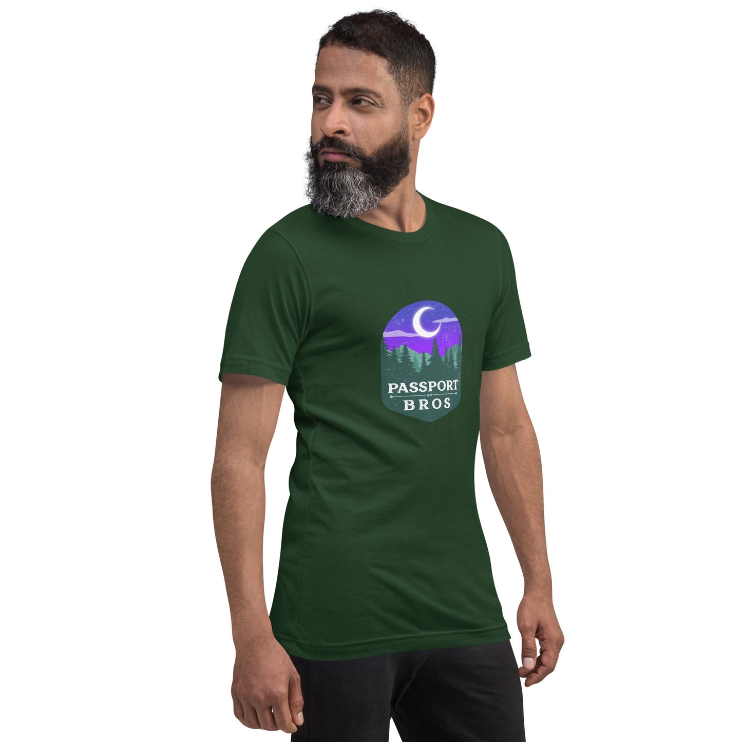 Mountain Midnight Passport Bros T-shirt