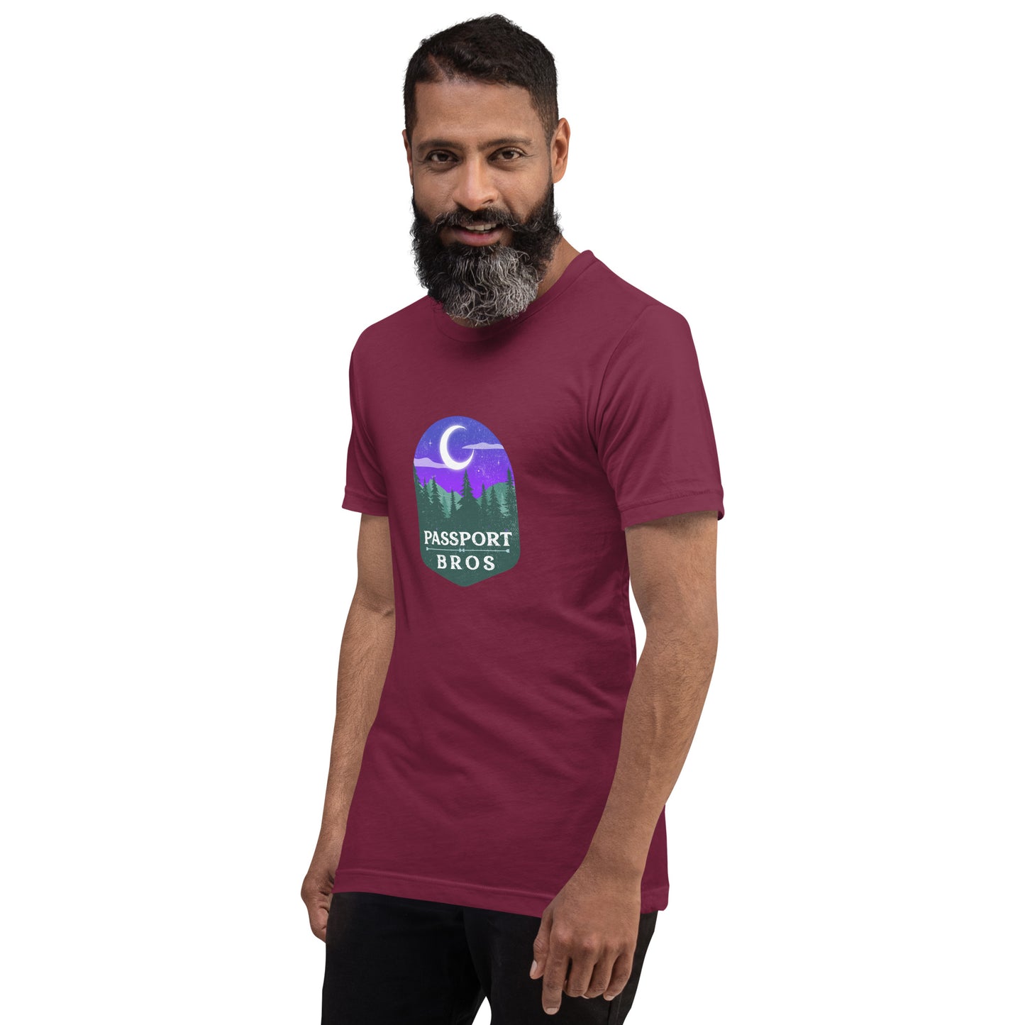 Mountain Midnight Passport Bros T-shirt