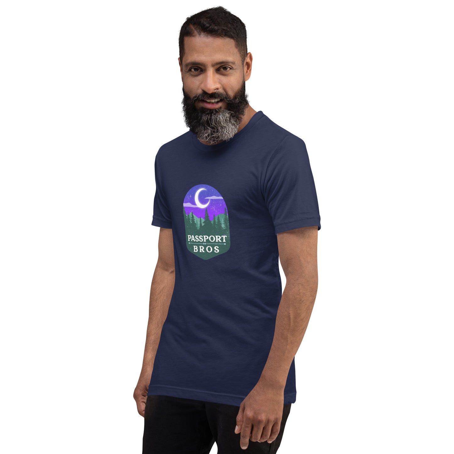 Mountain Midnight Passport Bros T-shirt