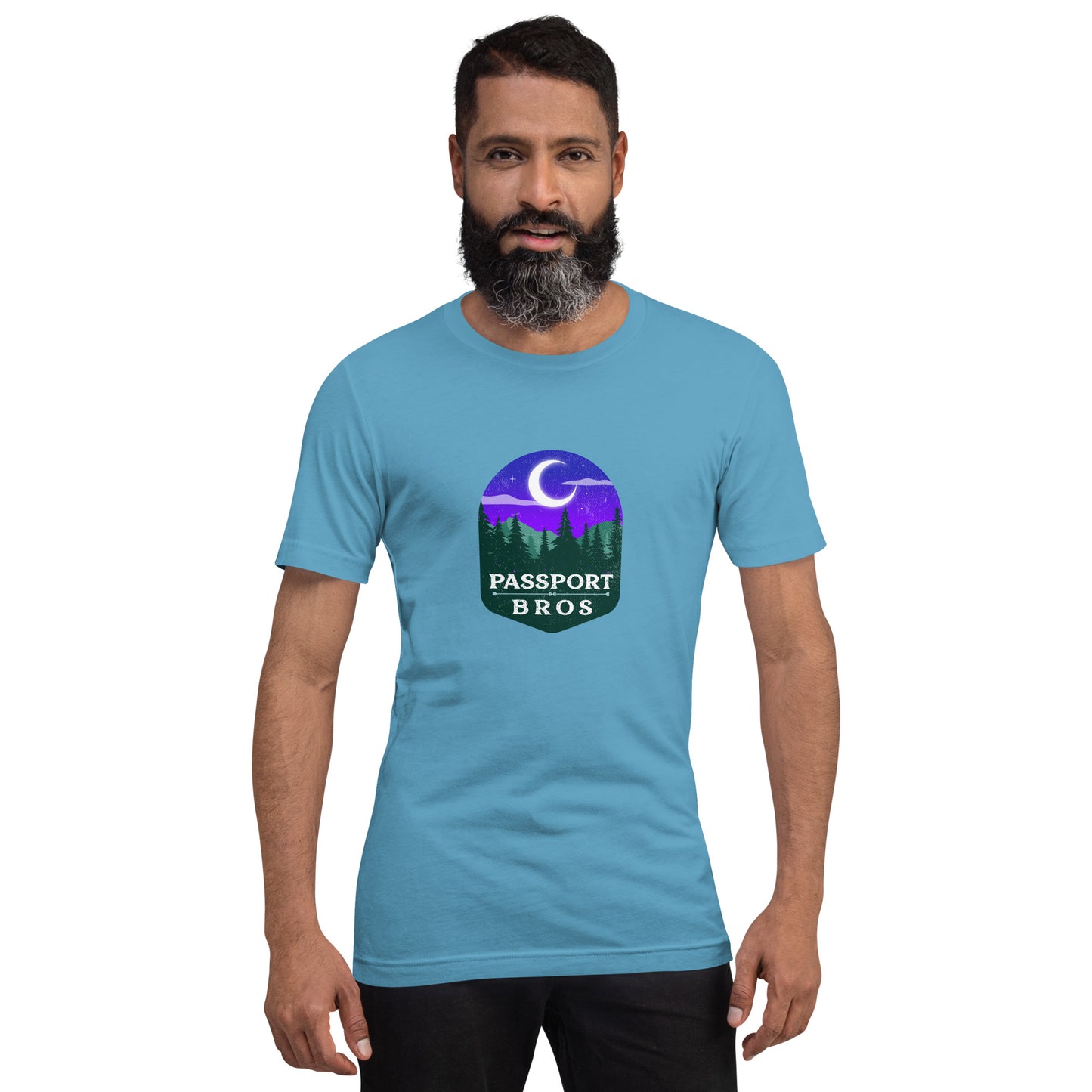 Mountain Midnight Passport Bros T-shirt