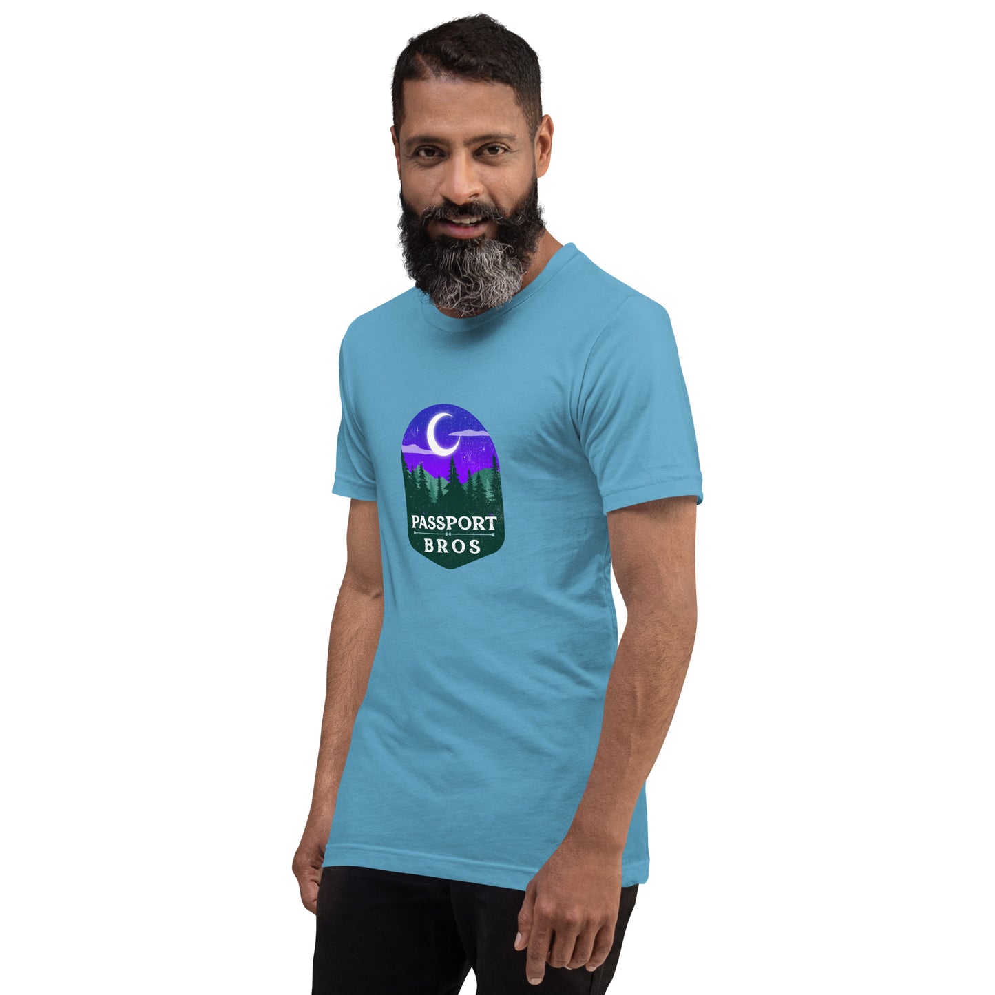 Mountain Midnight Passport Bros T-shirt