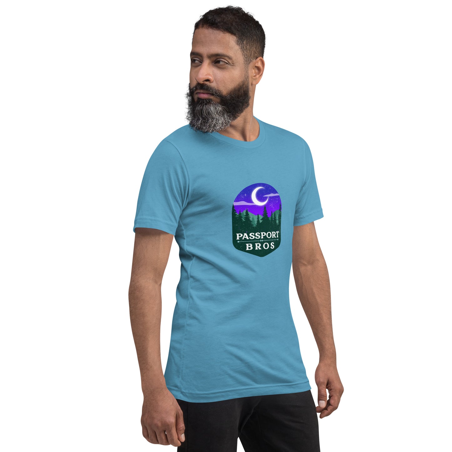 Mountain Midnight Passport Bros T-shirt