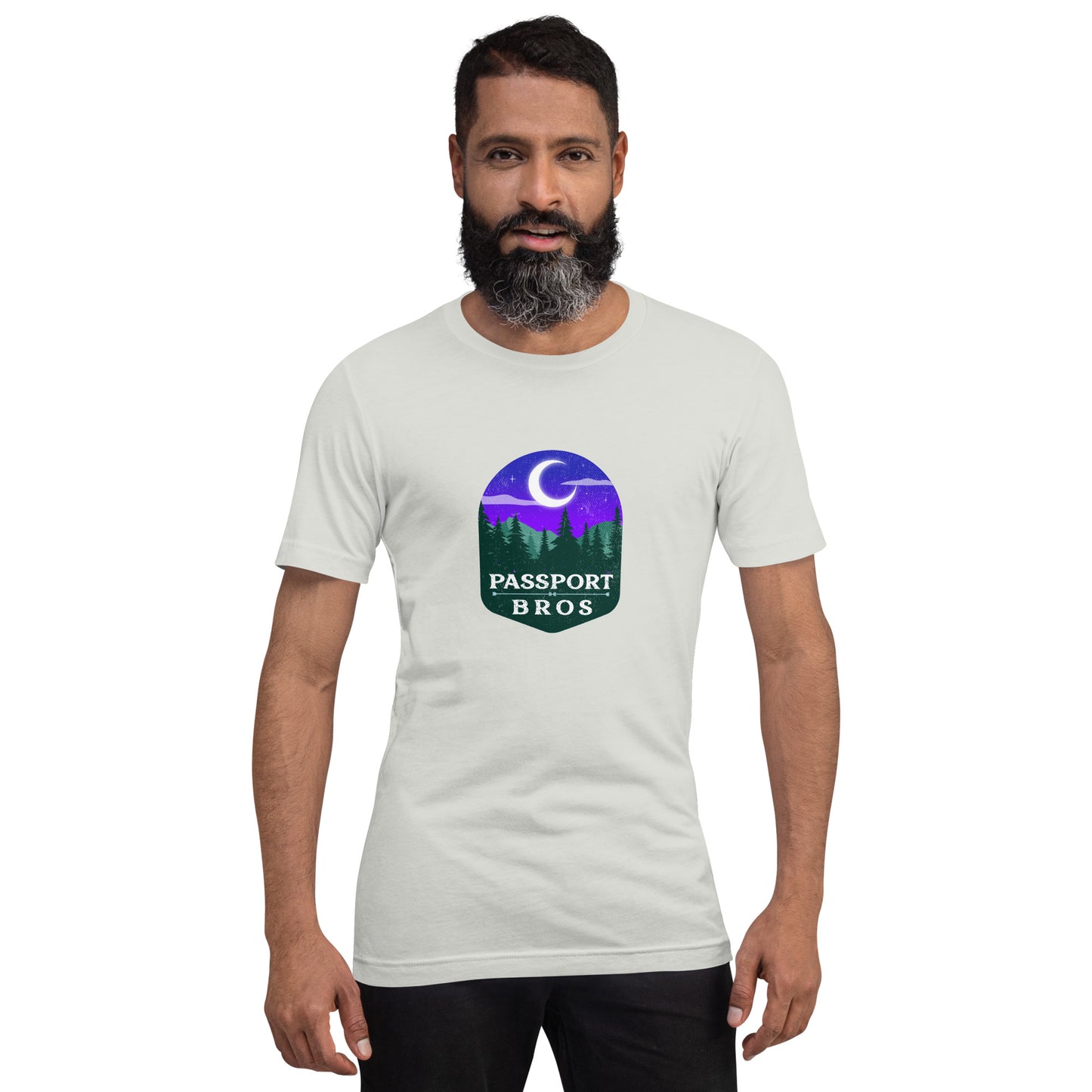 Mountain Midnight Passport Bros T-shirt